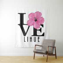 LOVE Lihue Hawaii rosa