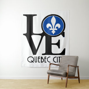 Tapete De Parede LOVE Quebec City