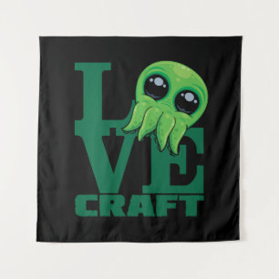 Tapete De Parede Lovecraft Baby Cthulhu Design - Amor Cute Louco