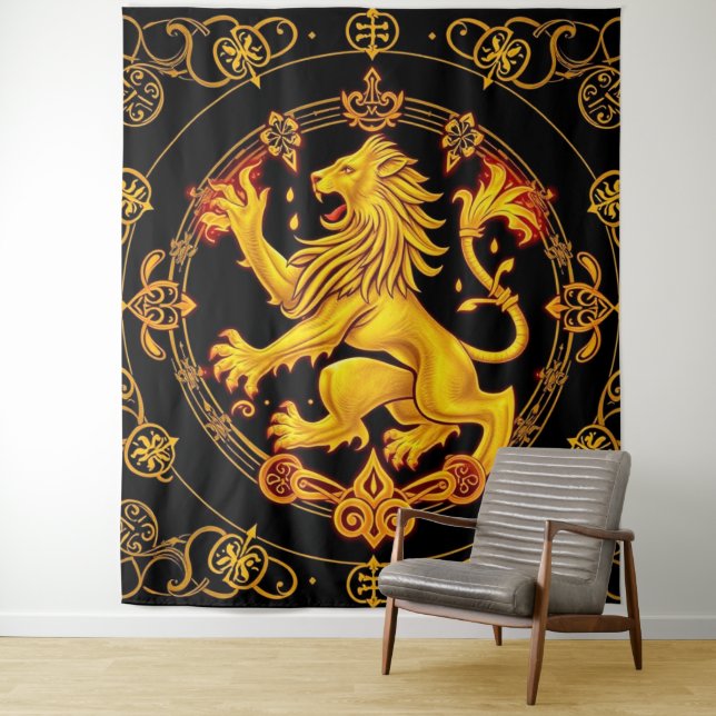 Tapete De Parede „Löwe der Dynastie“ (In Situ)