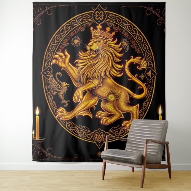 Tapete De Parede „Löwe der Dynastie“ (In Situ)