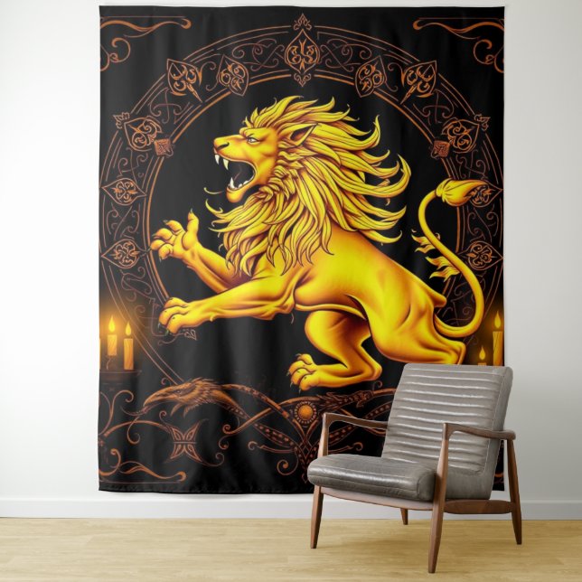 Tapete De Parede „Löwe der Dynastie“ (In Situ)