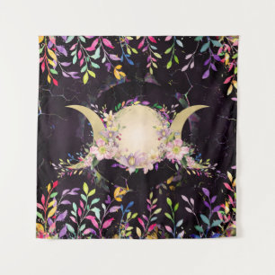 Tapete De Parede Lua tripla - Deusa tripla - Cores d'água