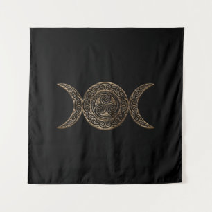 Tapete De Parede Lua tripla - Deusa tripla - Triskelion