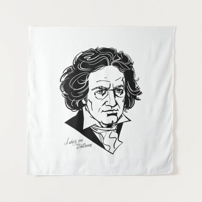 Tapete De Parede Ludwig van Beethoven (Frente)