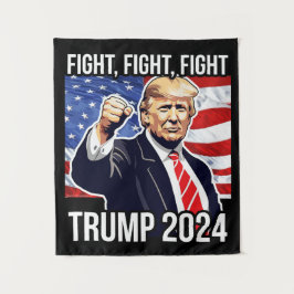 Tapete De Parede Luta Contra Donald Trump 2024 Bandeira Americana