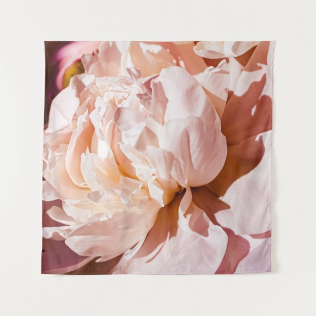 Tapete De Parede Luxury Peony Flowers Fundo Floral (Frente)