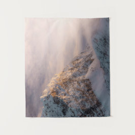 Tapete De Parede Luz atordoante e nevoeiro na montanha