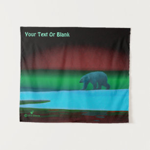 Tapete De Parede Luz Polar Urso