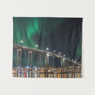 Tapete De Parede Luzes do Norte Tromso