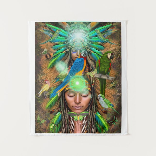 Tapete De Parede Macaw Gods (Frente)