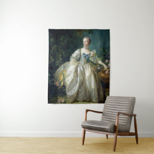 Tapete De Parede Madame Bergeret 1766 Boucher