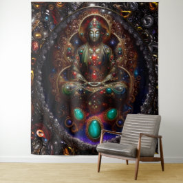 Tapete De Parede Mãe de Buda Selvagem