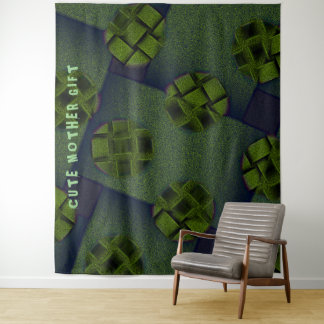 Tapete De Parede MÃE DECOR_Room_CUTE GIFT_olive _RMDESIGNFLO55