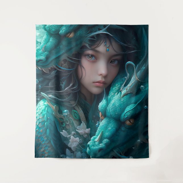 Tapete De Parede Mãe dos Dragões (Frente)