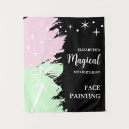 Tapete De Parede Magical Birthday Face Painting