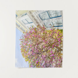 Tapete De Parede Magnolia Blossomas em Primavera