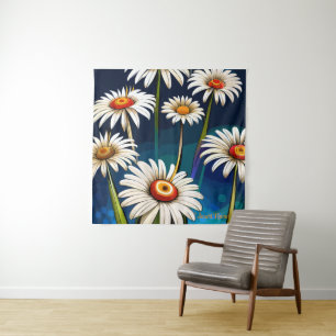 Tapete De Parede Mais Visitas: Divertimento Floral e Alegria