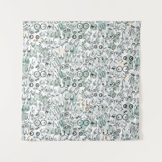 Tapete De Parede mama feminista pastel (Frente)