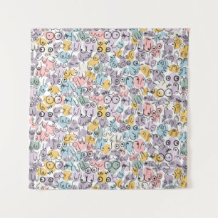 Tapete De Parede mama pastel