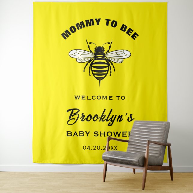 Tapete De Parede Mamãe Para Ser Divertido Fundo Chá de fraldas Amar (In Situ)