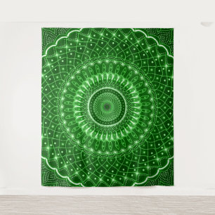 Tapete De Parede Mandala boho, uma cura espiritual moderna da Índia