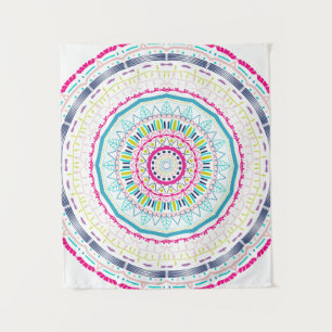 Tapete De Parede mandala colorida