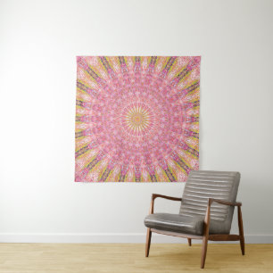 Tapete De Parede Mandala de Água Invertida