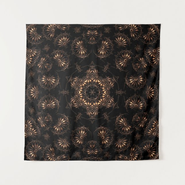 Tapete De Parede Mandala Idade do Bronze (Frente)