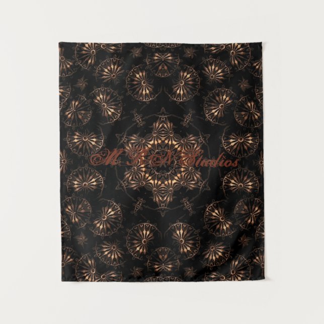Tapete De Parede Mandala Idade do Bronze (Frente)