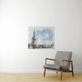 Tapete De Parede Manhattan Nyc Liberty Estátua