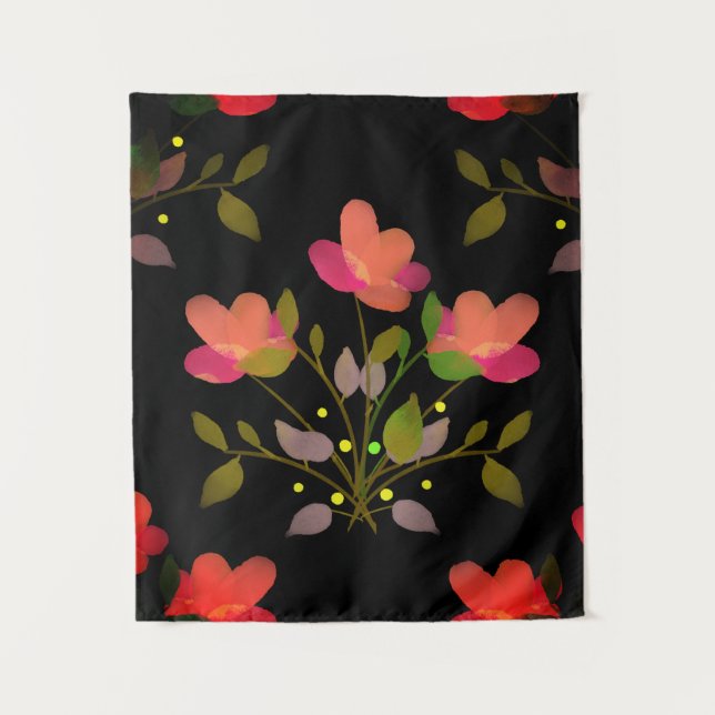 Tapete De Parede Manila Shawl Style Floral (Frente)
