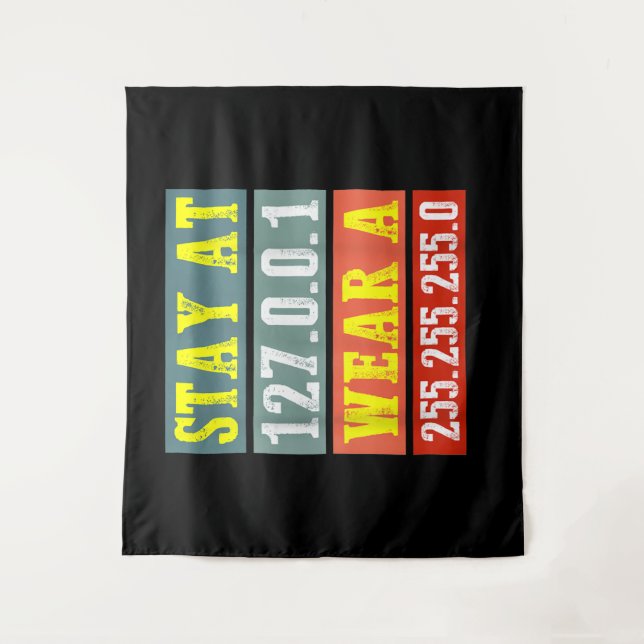 Tapete De Parede Mantenha-se em casa Engenheiros e Vista a máscara  (Frente)