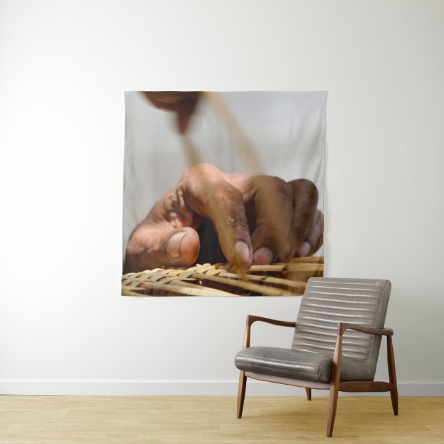 Tapete De Parede Mão do Weavers (In Situ)