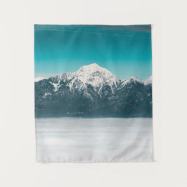 Tapete De Parede Mar de nevoeiro debaixo da montanha