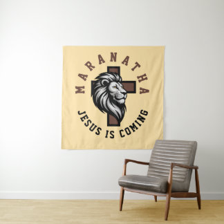 Tapete De Parede Maranatha Jesus is coming
