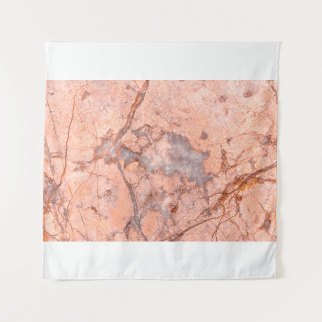 Tapete De Parede Marble texture white pattern (Frente)
