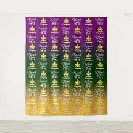 Tapete De Parede Mardi Gras | Fundo fotográfico Step and Repeat