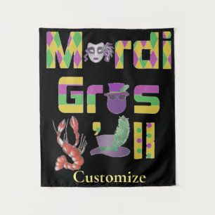 Tapete De Parede Mardi Gras Y'all Thunder_Cove