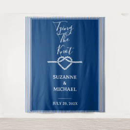 Tapete De Parede Marinho Náutico de Arremesso Azul Fotográfico