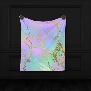 Tapete De Parede Mármore Milenar Ombre Pastel Arco-íris Divertido