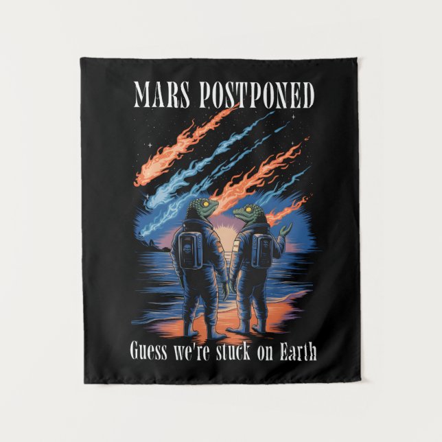 Tapete De Parede Mars Postponed – Stuck on Earth (Frente)
