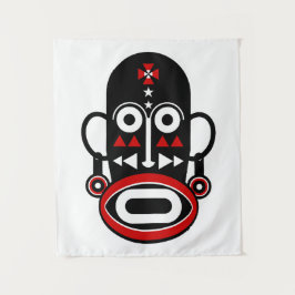 Tapete De Parede Máscara Tribal Africana