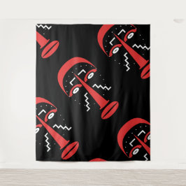 Tapete De Parede Máscara tribal Ligbi