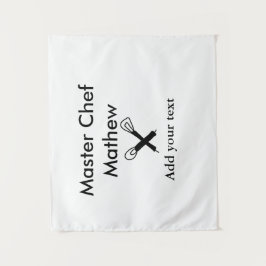 Tapete De Parede Master chef cozinha padaria cozinheira adiciona te