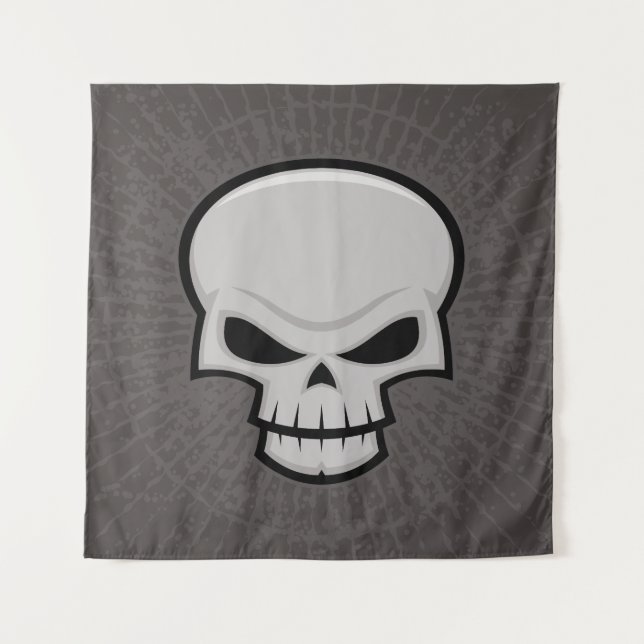 Tapete De Parede Mau Skull Design (Frente)