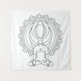 Tapete De Parede Meditação.