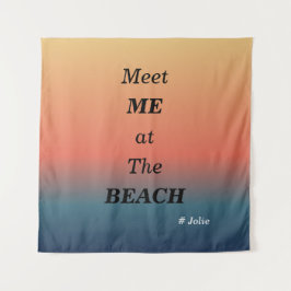 Tapete De Parede Meet Me At The Beach Summer Beach Sunrise Color