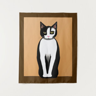 Tapete De Parede Meio século preto e branco moderno
