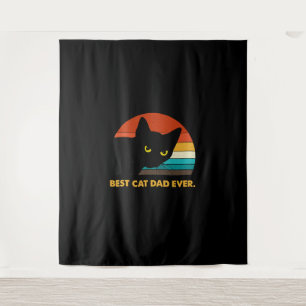 Tapete De Parede Melhor Pai De Gato Alguma Vez Vintado A Camisa Pai